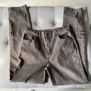 DG2 by Diane Gilman jeans with zipper detail